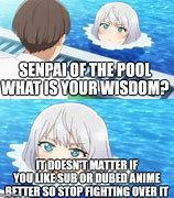 Image result for Anime Sub Meme