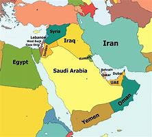 Image result for Middle East Region Map