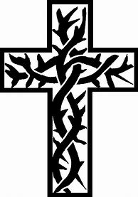Image result for Cross with Vines Clip Art