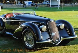 Image result for Alfa Romeo 8C Touring Side