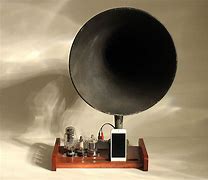 Image result for Antique Horn Speaker iPhone