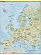 Image result for Map of Europe with Cities and Towns