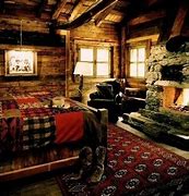 Image result for Wood Cabin Man Room