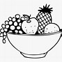 Image result for Fruit Clip Art Free Black and White