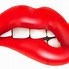 Image result for Lips. Emoji PNG