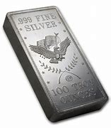 Image result for French 100 Oz Silver Bar