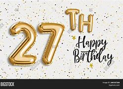 Image result for 27 Years Birthday Clip Art
