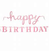 Image result for Happy Birthday Banner Pink