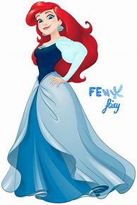 Image result for Disney Ariel Blue Dress