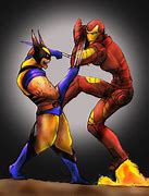 Image result for Wolverine vs Iron Man
