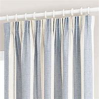 Image result for Blue and White Stripe Curtains