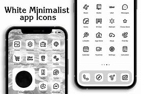 Image result for Black and White Screen with Apps