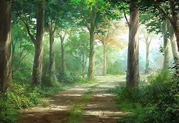 Image result for Anime Forest Path