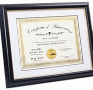 Image result for 8.5X11 Certificate Frames