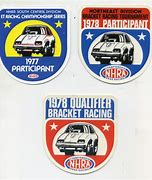 Image result for Vintage NHRA Stickers
