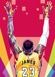 Image result for NBA LeBron James Poster