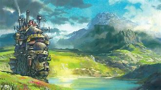 Image result for Wallpaper 4K Howl Moving Castle