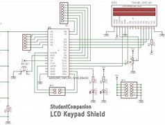 Image result for Arduino LCD Keypad Shield Schematic