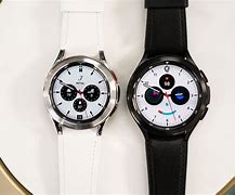 Image result for Galaxy Watch 4 Classic 46Mm Silver with Black Strap UK