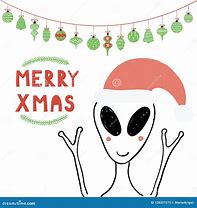 Image result for Funny Alien Christmas