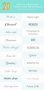 Image result for Wedding Fonts for Microsoft Word
