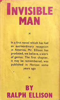 Image result for Ralph Ellison The Invisible Man