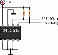 Image result for 12C EEPROM Circuit