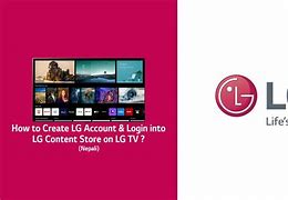 Image result for LG Apps TV Account