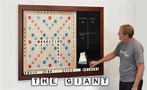 Image result for Giant Wall Scrabble Game