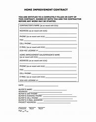 Image result for Free Construction and Remodel Contract Template