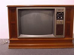 Image result for Old TV with Antenna