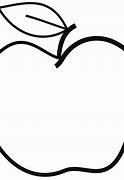 Image result for White Drawing of Apple Clip Art