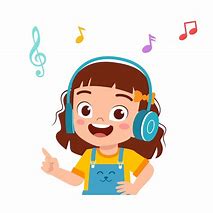Image result for Children Listening to Music Clip Art
