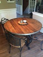 Image result for Reclaimed 36 Inch Round Table Bases