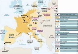 Image result for The Clear Map of Europe 1814