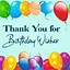 Image result for Birthday Wish Thank You Quotes
