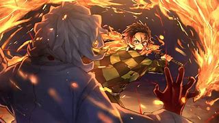 Image result for Anime Fire Demon