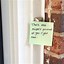 Image result for Funny Notes Left On Doors