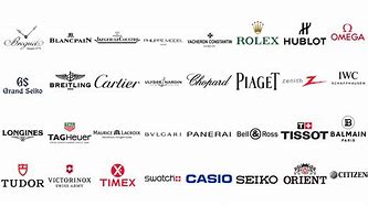 Image result for Famous Watch Brands
