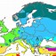 Image result for northern europe climate map