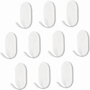 Image result for Decorative White Self Adhesive Hooks