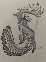 Image result for How to Draw Mythical Creatures Fen-X
