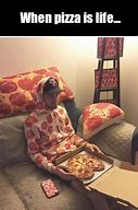 Image result for Cat Sitting On Pizza Meme