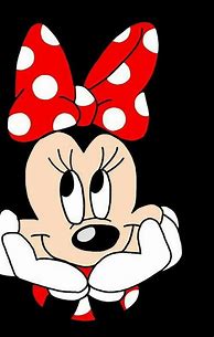 Image result for Minnie Mouse On Phone Clip Art