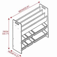 Image result for Toy Box Bookshelf Combo