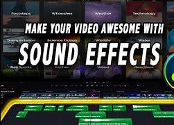 Image result for Sound Effects Edit