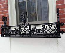 Image result for Wrought Iron Window Box