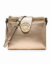 Image result for Michael Kors Gold Crossbody