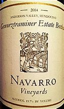 Image result for Navarro Gewurztraminer Estate Bottled Dry