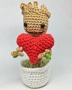 Image result for Crochet Baby Groot